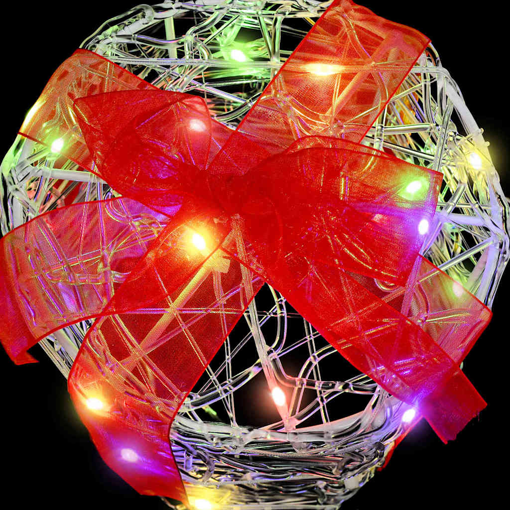 Gaveæske dekoration 3 pcs farverig 20 x 20 x 21 cm Akryl