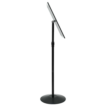 Pedestal Plakatstand Sølv a3 PVC og Stål