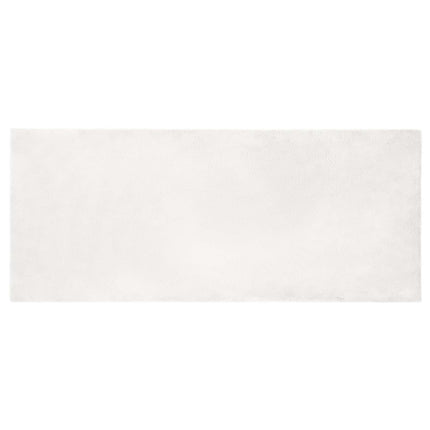 Skridsikker tæppe af kunstig kaninpels OLITE Hvid 100 x 200 cm