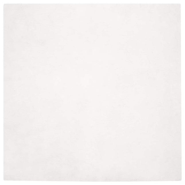 Skridsikker tæppe af kunstig kaninpels OLITE Hvid 160 x 160 cm
