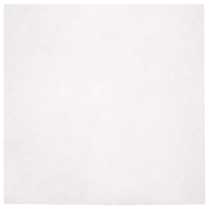 Skridsikker tæppe af kunstig kaninpels OLITE Hvid 240 x 240 cm
