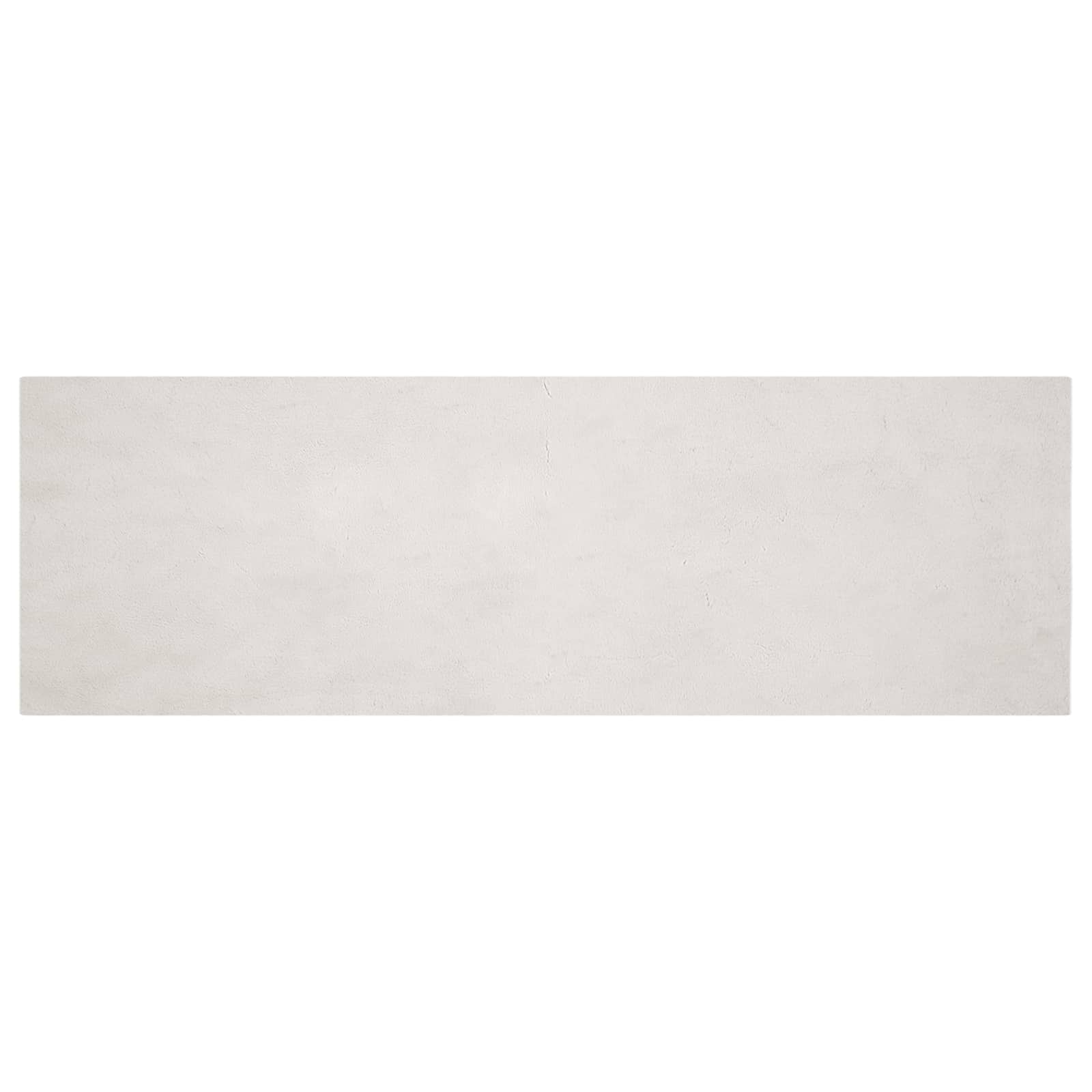 Skridsikker tæppe af kunstig kaninpels OLITE Beige 80 x 250 cm