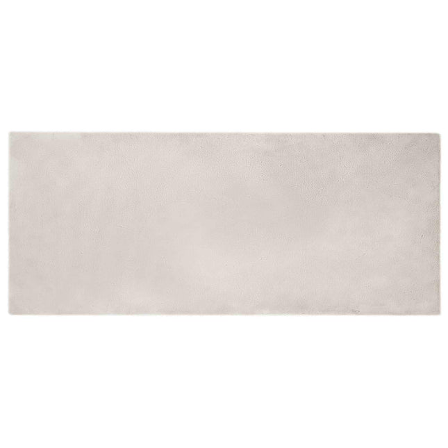 Skridsikker tæppe af kunstig kaninpels OLITE Beige 100 x 200 cm