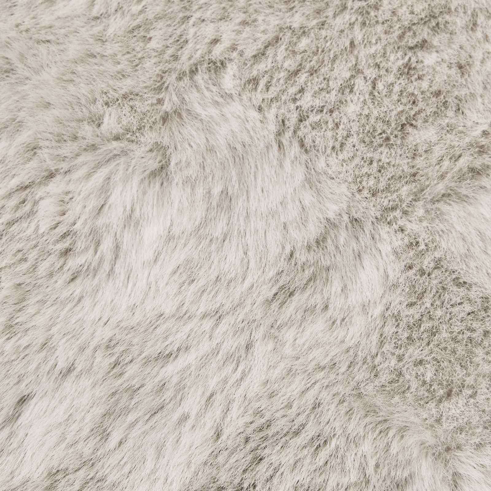Skridsikker tæppe af kunstig kaninpels OLITE Beige 140 x 200 cm
