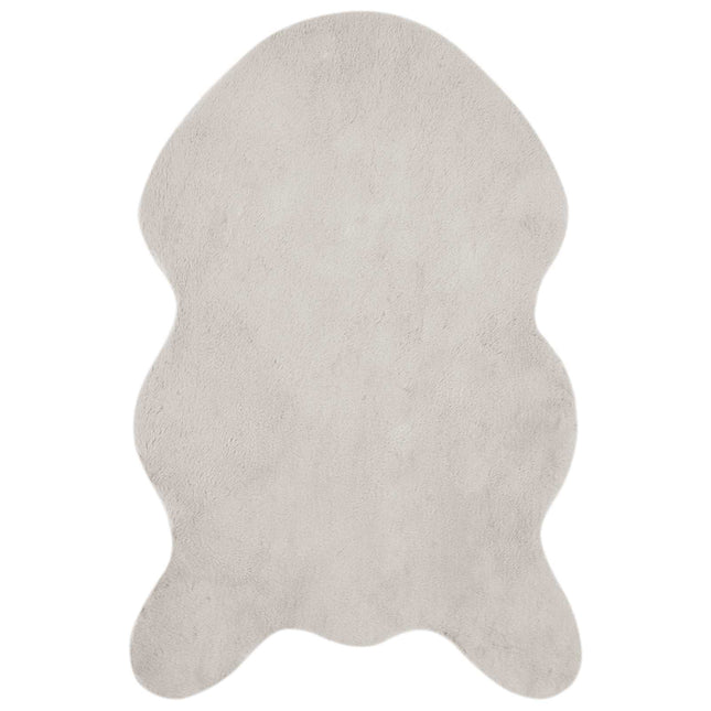 Skridsikker tæppe af kunstig kaninpels OLITE Beige 50 x 80 cm