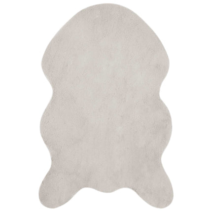 Skridsikker tæppe af kunstig kaninpels OLITE Beige 60 x 90 cm