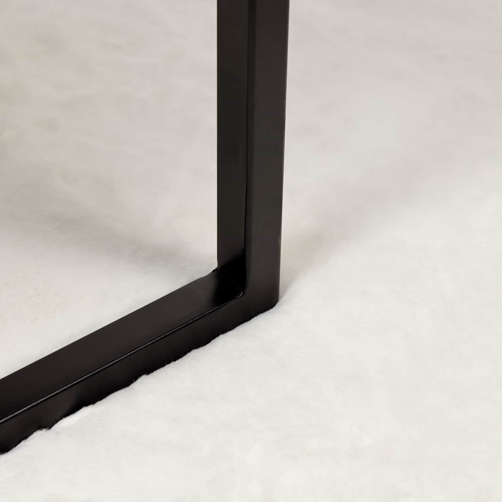 Skridsikker faux kanin tæppe Olite Creme Ø 100 cm Polyester