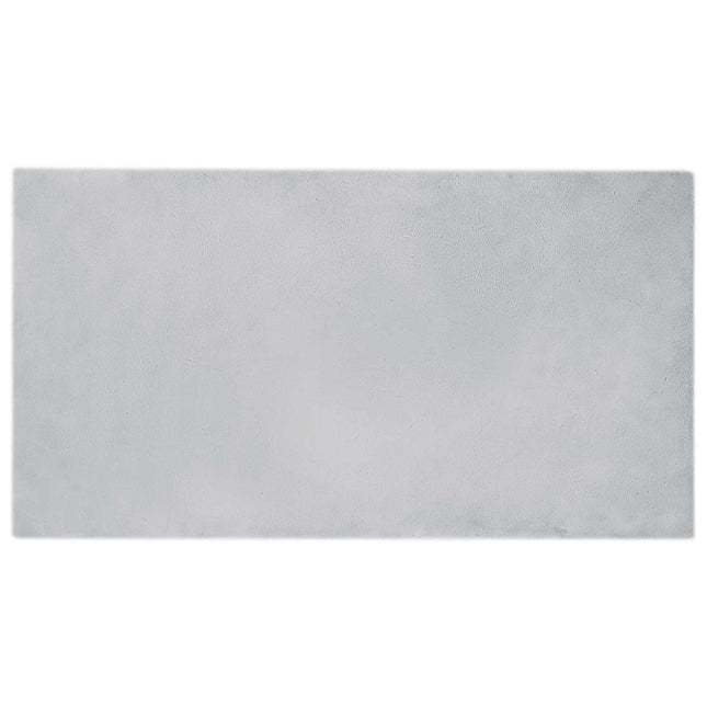 Skridsikker tæppe af kunstig kaninpels OLITE Grå 60 x 110 cm