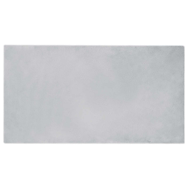 Skridsikker tæppe af kunstig kaninpels OLITE Grå 80 x 150 cm