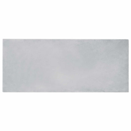 Skridsikker tæppe af kunstig kaninpels OLITE Grå 80 x 200 cm