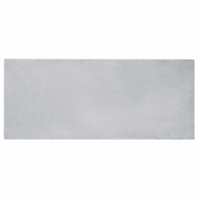 Skridsikker tæppe af kunstig kaninpels OLITE Grå 80 x 200 cm