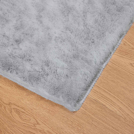 Skridsikker tæppe af kunstig kaninpels OLITE Grå 100 x 200 cm