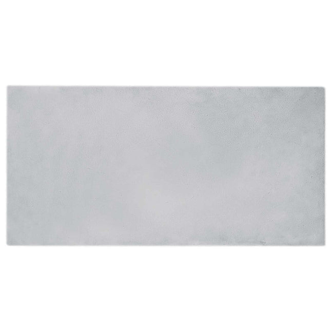 Skridsikker tæppe af kunstig kaninpels OLITE Grå 100 x 200 cm