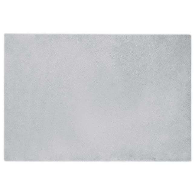 Skridsikker tæppe af kunstig kaninpels OLITE Grå 120 x 170 cm