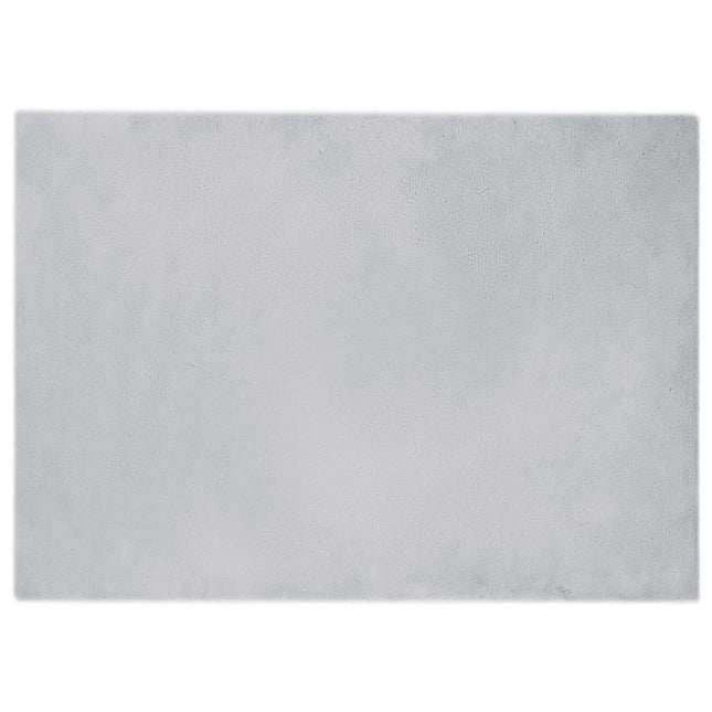 Skridsikker tæppe af kunstig kaninpels OLITE Grå 200 x 280 cm