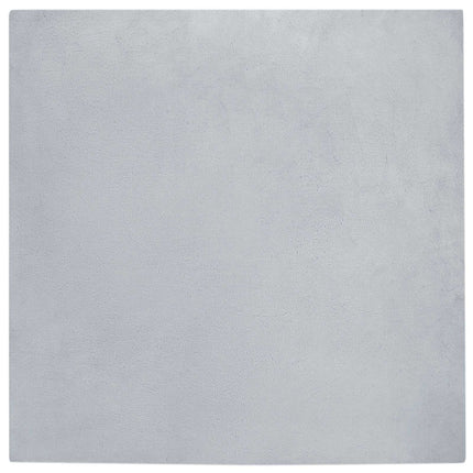 Skridsikker tæppe af kunstig kaninpels OLITE Grå 120 x 120 cm