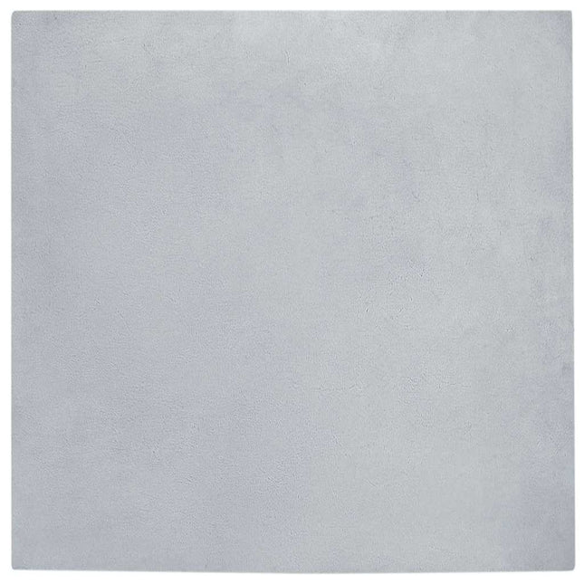 Skridsikker tæppe af kunstig kaninpels OLITE Grå 200 x 200 cm