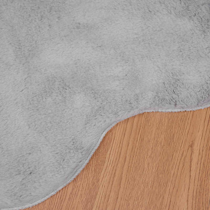 Skridsikker tæppe af kunstig kaninpels OLITE Grå 60 x 90 cm