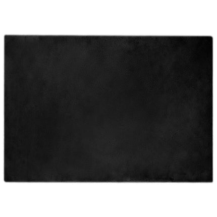 Skridsikker tæppe af kunstig kaninpels OLITE Sort 160 x 230 cm