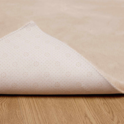 Skridsikker tæppe af kunstig kaninpels OLITE Gråbrun Polyester