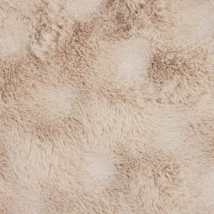 Skridsikker tæppe / køkkenklud af kunstig kaninpels Olite Beige