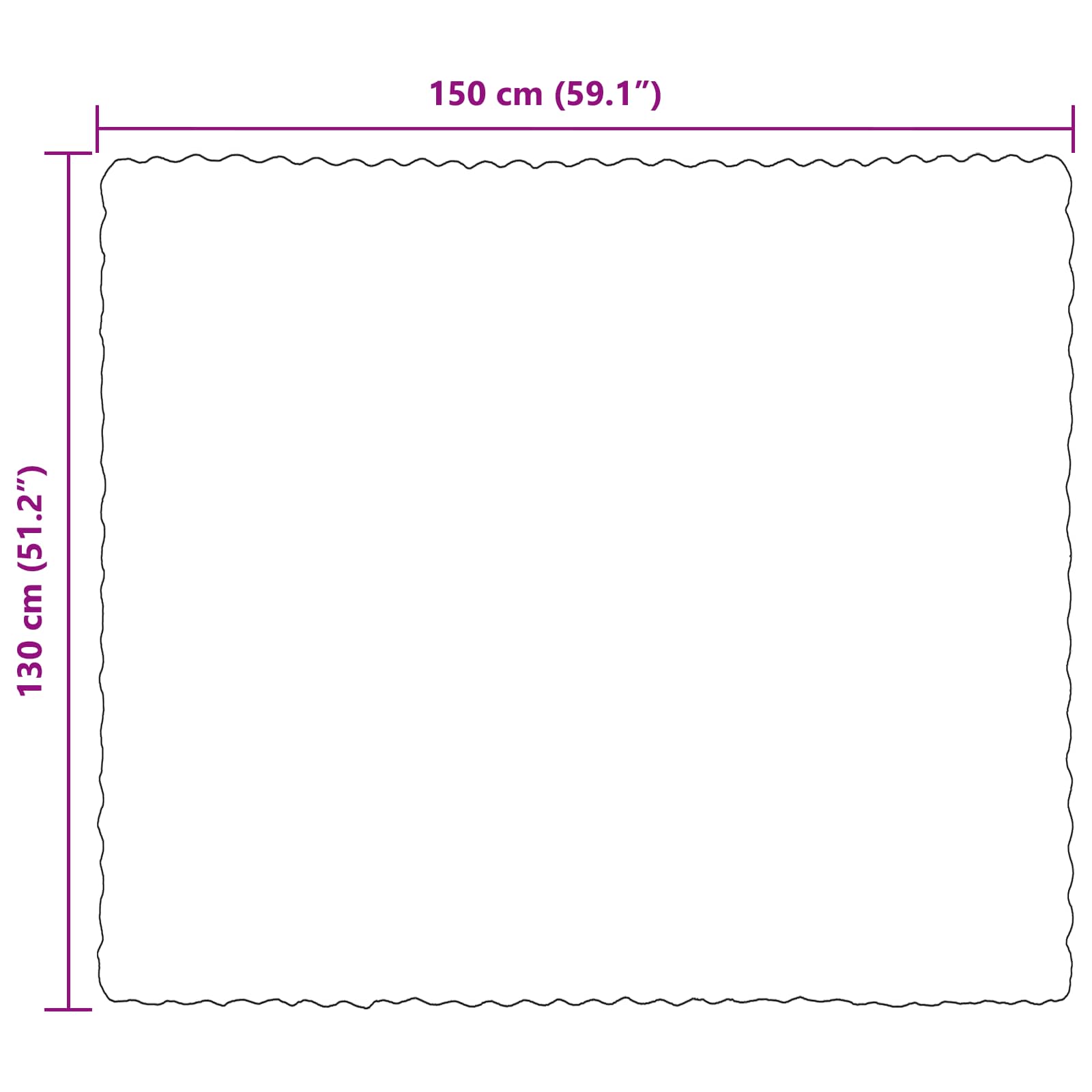 Faux Kanin Pels Tæppe 4 pcs Grå 130 x 150 cm Polyester