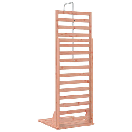 Udendørs bruser 225 cm Massiv Douglas træ og rustfrit stål