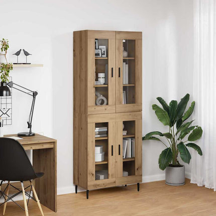 Highboard 2 pcs Artisan Egetræ 69,5 x 34 x 180 cm