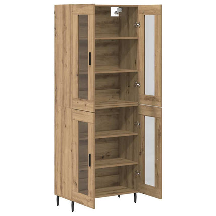 Highboard 2 pcs Artisan Egetræ 69,5 x 34 x 180 cm
