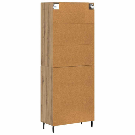 Highboard 2 pcs Artisan Egetræ 69,5 x 34 x 180 cm