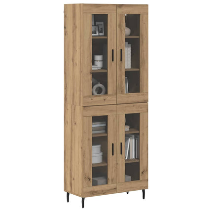 Highboard 2 pcs Artisan Egetræ 69,5 x 34 x 180 cm