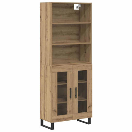 Highboard 2 pcs Artisan Egetræ 69,5 x 34 x 180 cm