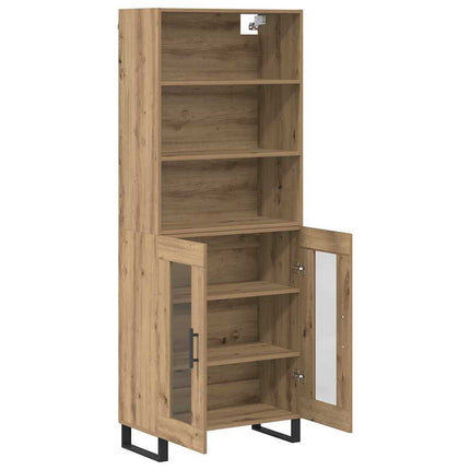 Highboard 2 pcs Artisan Egetræ 69,5 x 34 x 180 cm