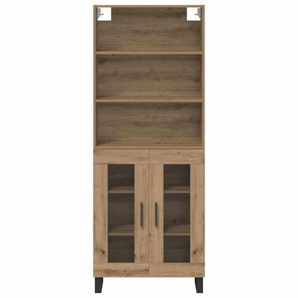 Highboard 2 pcs Artisan Egetræ 69,5 x 34 x 180 cm