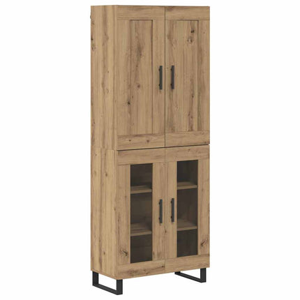 Highboard 2 pcs Artisan Egetræ 69,5 x 34 x 180 cm