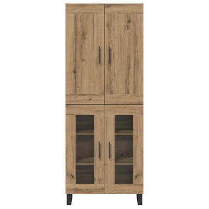 Highboard 2 pcs Artisan Egetræ 69,5 x 34 x 180 cm