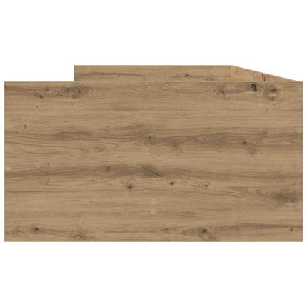 Sengestel med skuffe Artisan Egetræ 90 x 200 cm Massiv fyrretræ