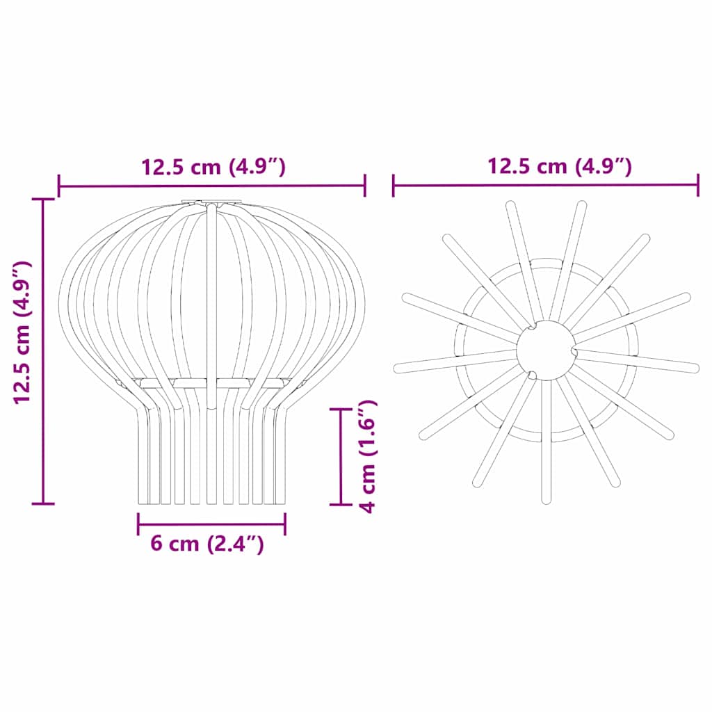 Tagrende bladbeskytter 8 pcs Sølv 75 mm Rustfrit stål
