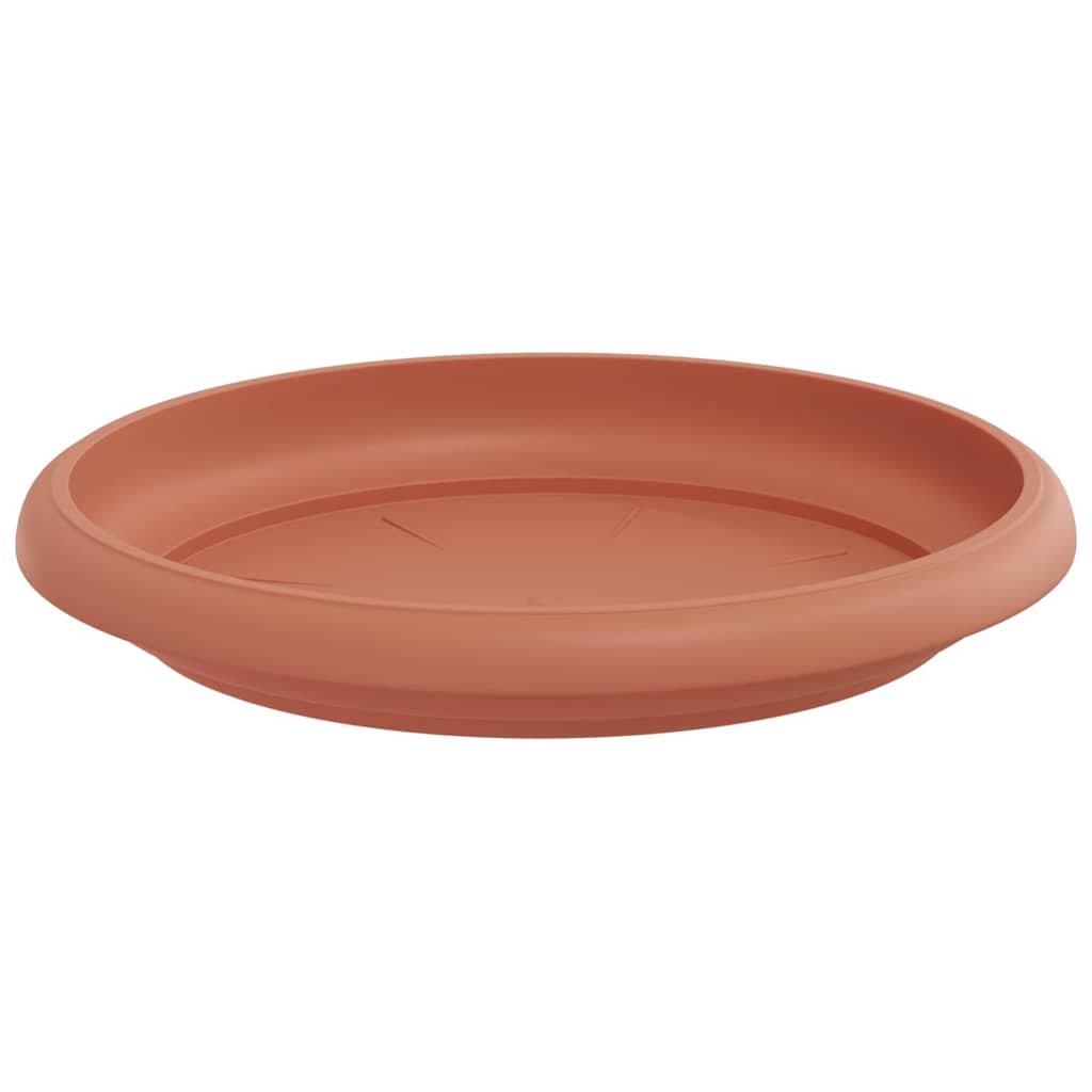 Rund Blomsterbakke 24 pcs Mursten Rød Ø 14 x 2 cm Plastik