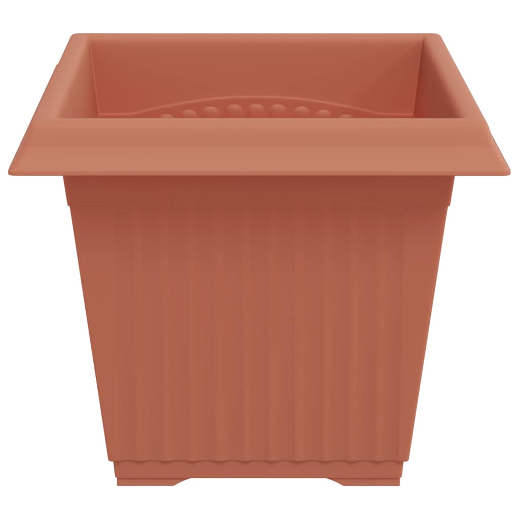 Firkantet Blomsterkrukke 6 pcs Mursten Rød 20 x 20 x 16 cm