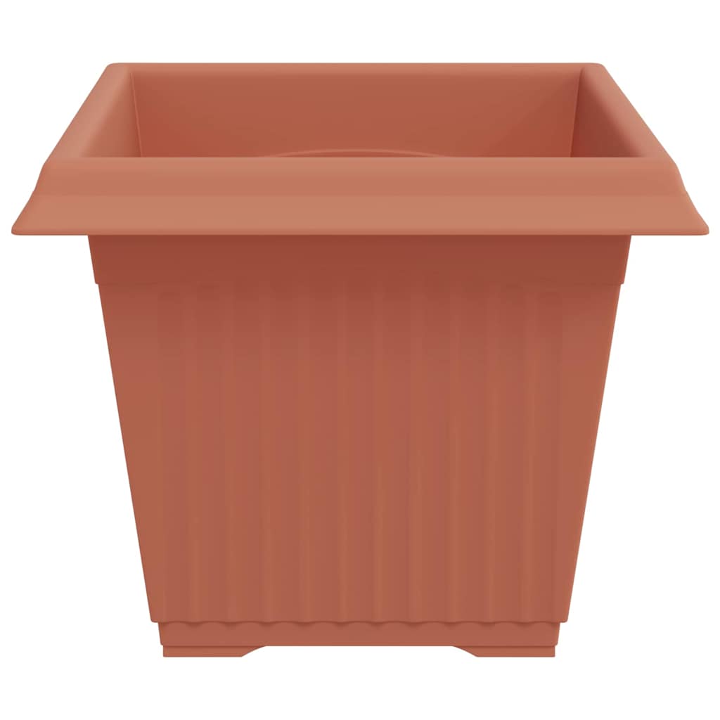 Firkantet Blomsterkrukke 6 pcs Mursten Rød 28,5 x 28,5 x 22 cm