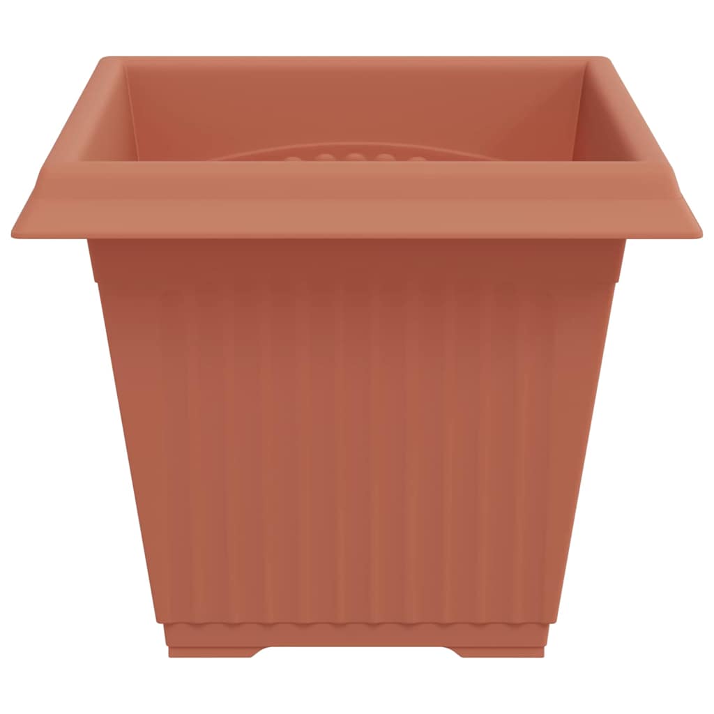 Firkantet Blomsterkrukke 6 pcs Mursten Rød 38 x 38 x 30 cm