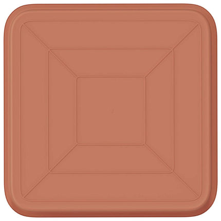 Firkantet Blomsterbakke 24 pcs Mursten Rød 15 x 15 x 2 cm