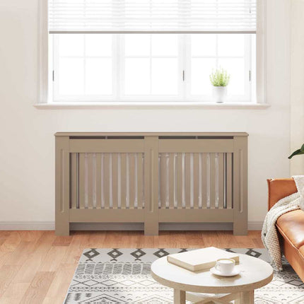 Radiatorcover 2 stk. Sonoma-eg 152 x 19 x 81,5 cm