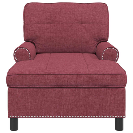 Chaise Lounge Vinrød Stof 91 x 157 x 91 cm