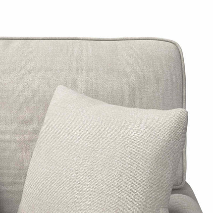 Chaise lounge med volant Cremefarvet 157 x 91 x 91 cm ARES