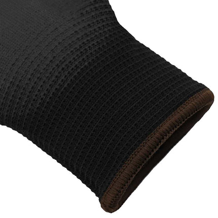 Arbejds handsker 24 pcs Sort 8 / m Polyester