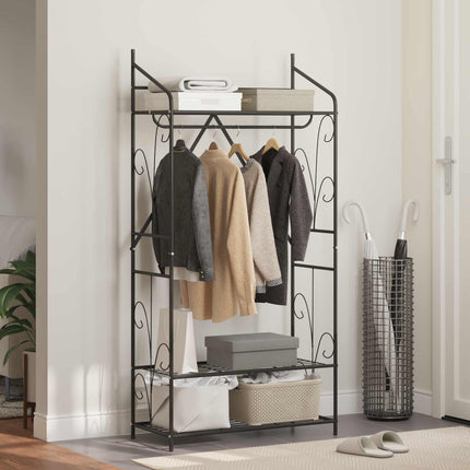 Åben Garderobe Ensfarvet 78 x 36 x 158 cm