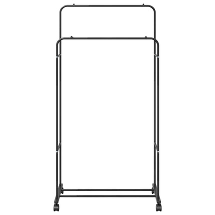 Tøjstativ Ensfarvet Sort 80 x 53 x 156 cm