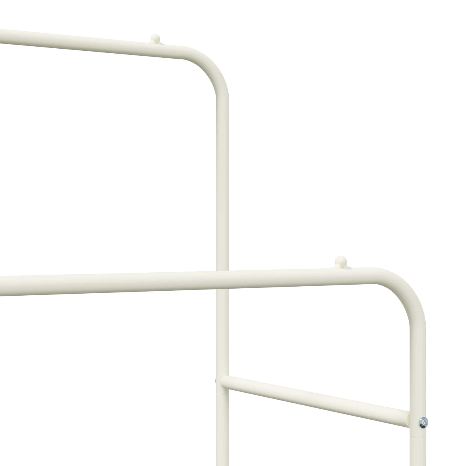 Tøjstativ Ensfarvet Hvid 80 x 53 x 156 cm